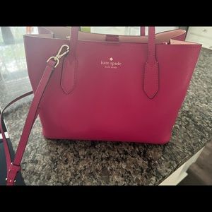 Kate Spade Plum Wine Harper Satchel
